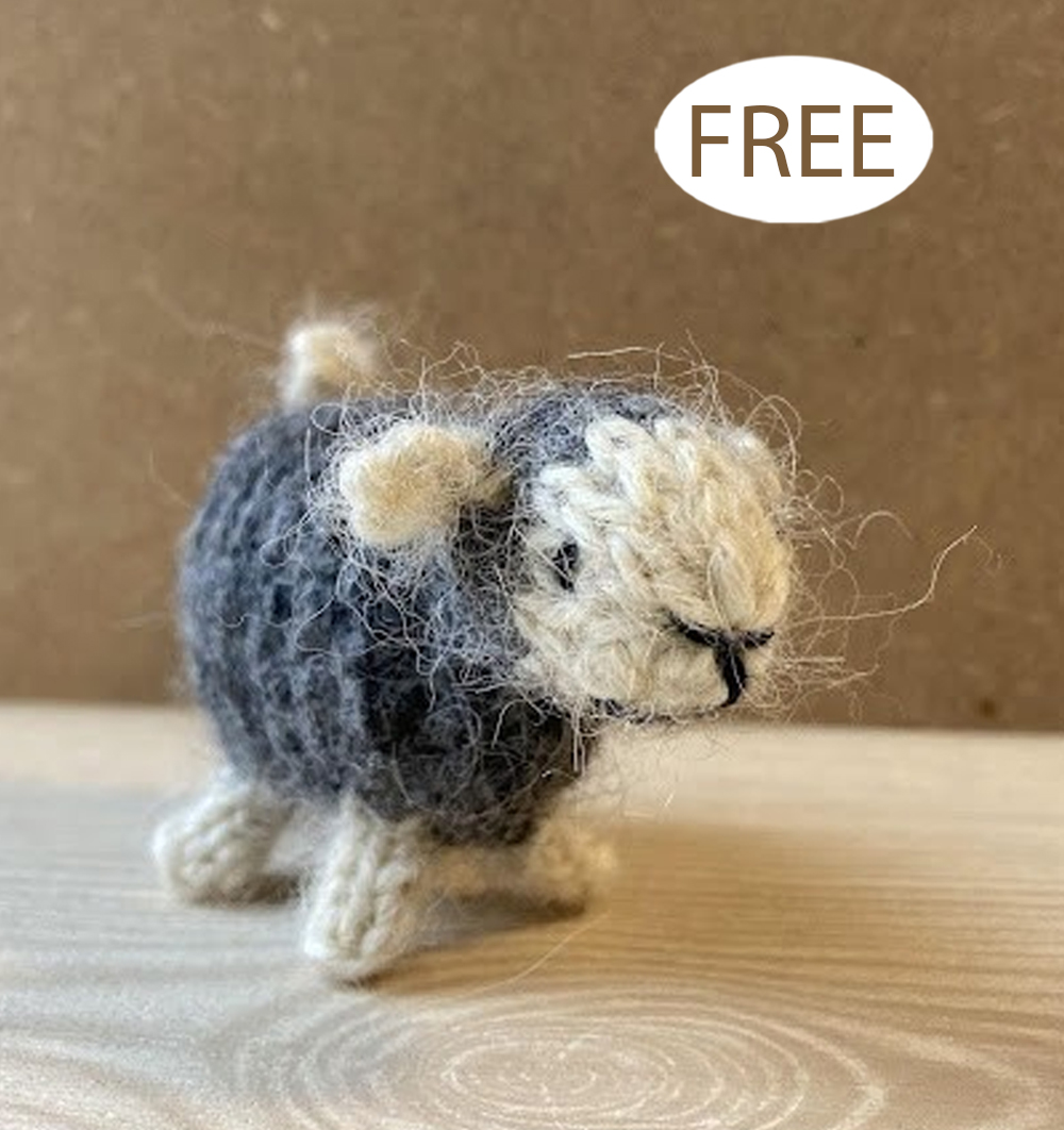 Free Wooly Sheep Knitting Pattern