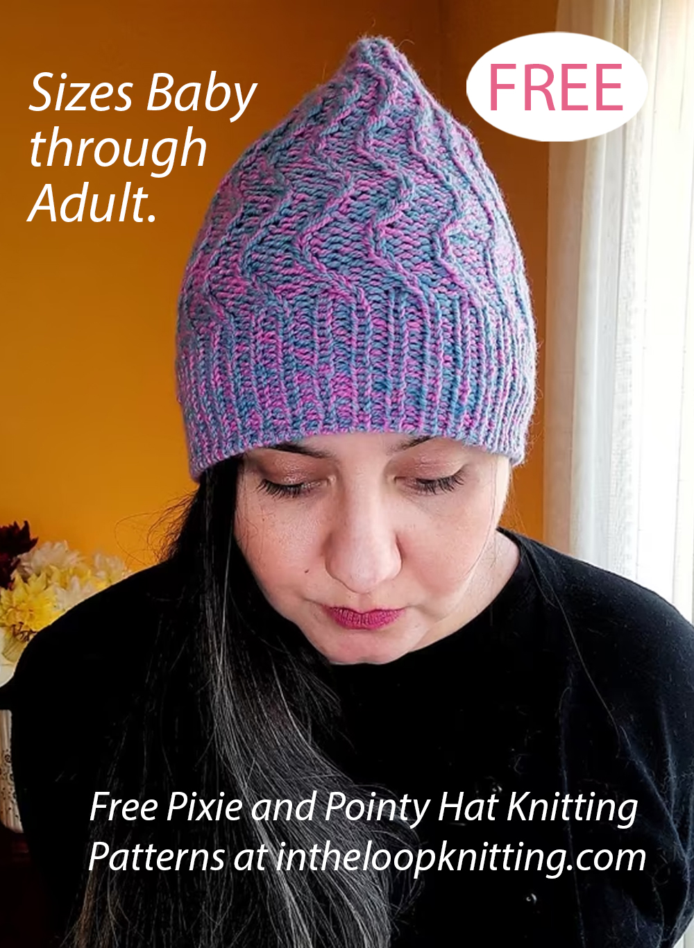 Free Words of Love Hat Knitting Pattern