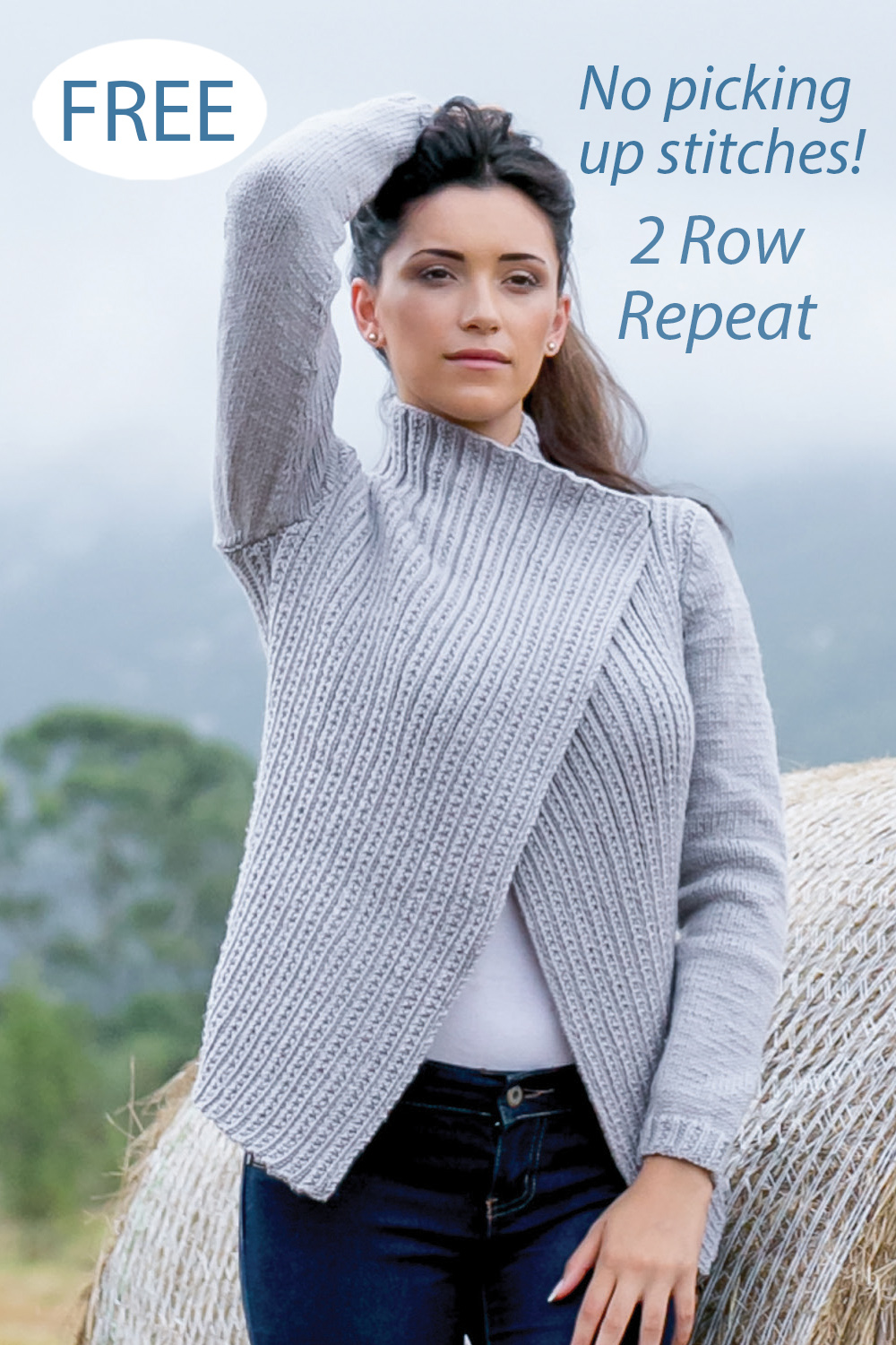 Wrap Cardigan Knitting Patterns In the Loop Knitting