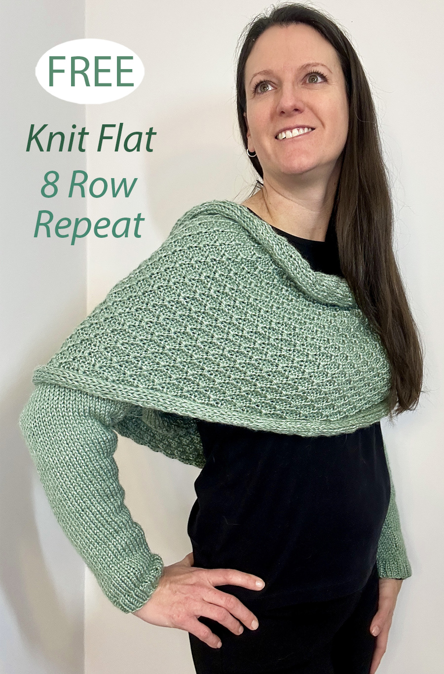 Free Knitting Pattern Wrap Sweater Scarf