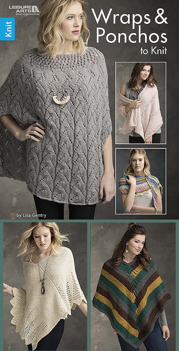 12 Poncho Knitting Patterns for Beginners – TONIA KNITS