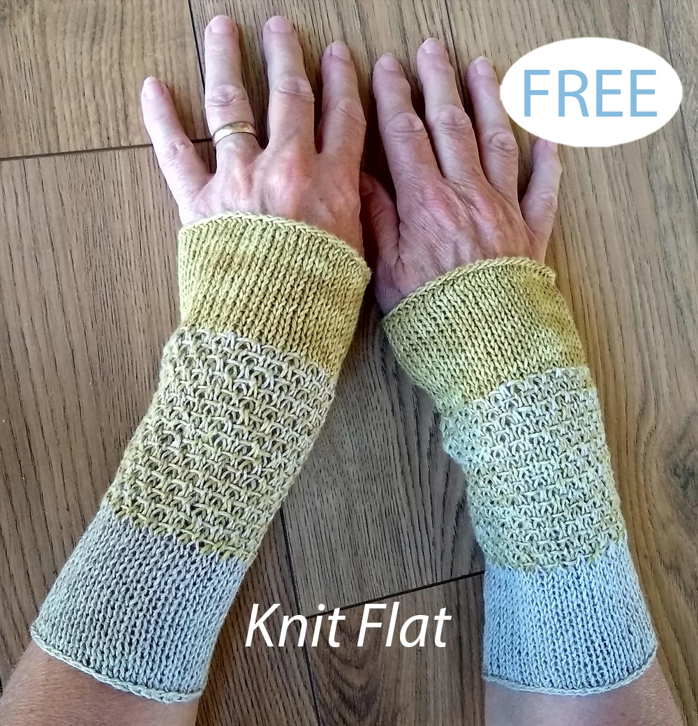 Free Wrist Snugglers Knitting Pattern