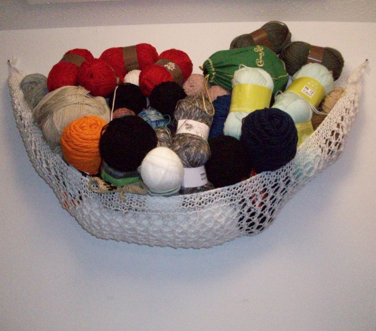 Free Knitting Pattern for Yarn Hammock
