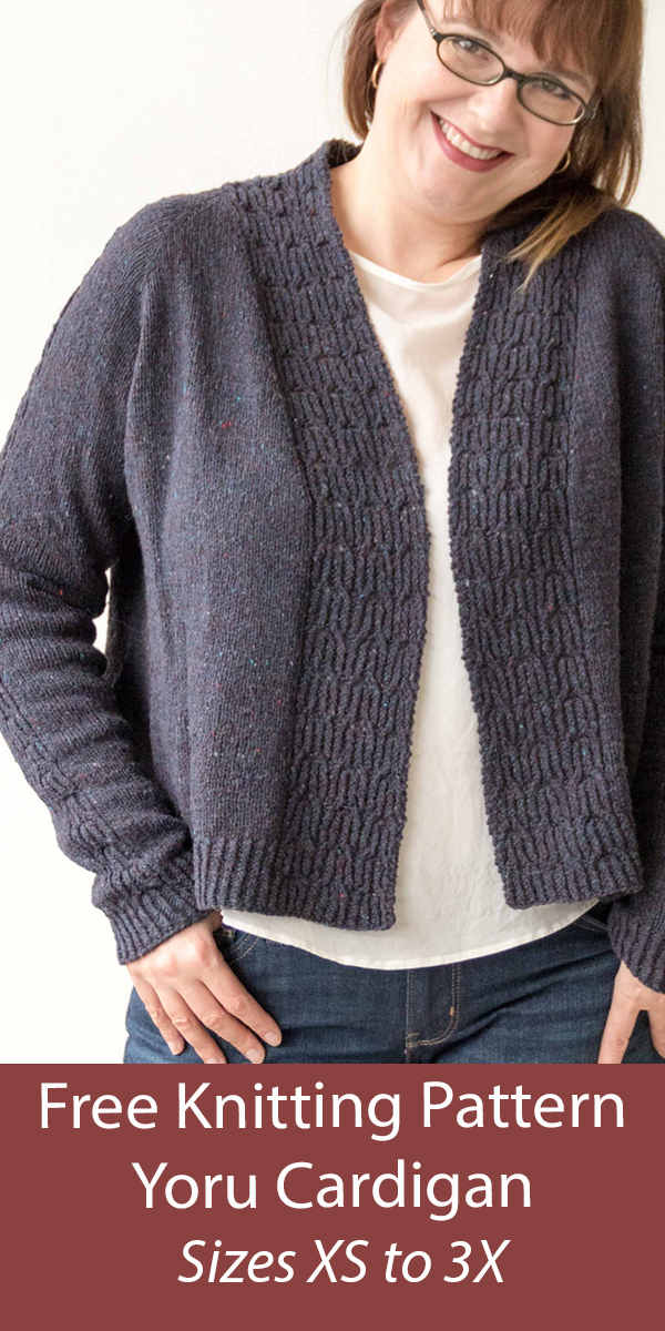 Bordered Cardigan Knitting Patterns- In the Loop Knitting