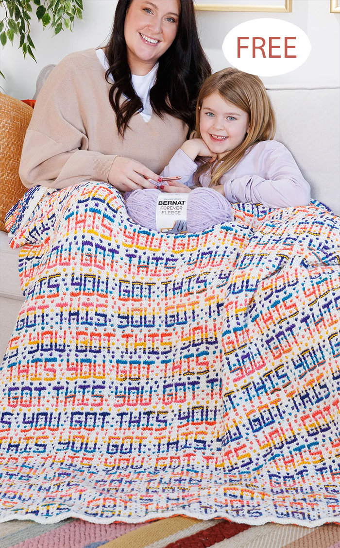 Free You Got This Blanket Knitting Pattern