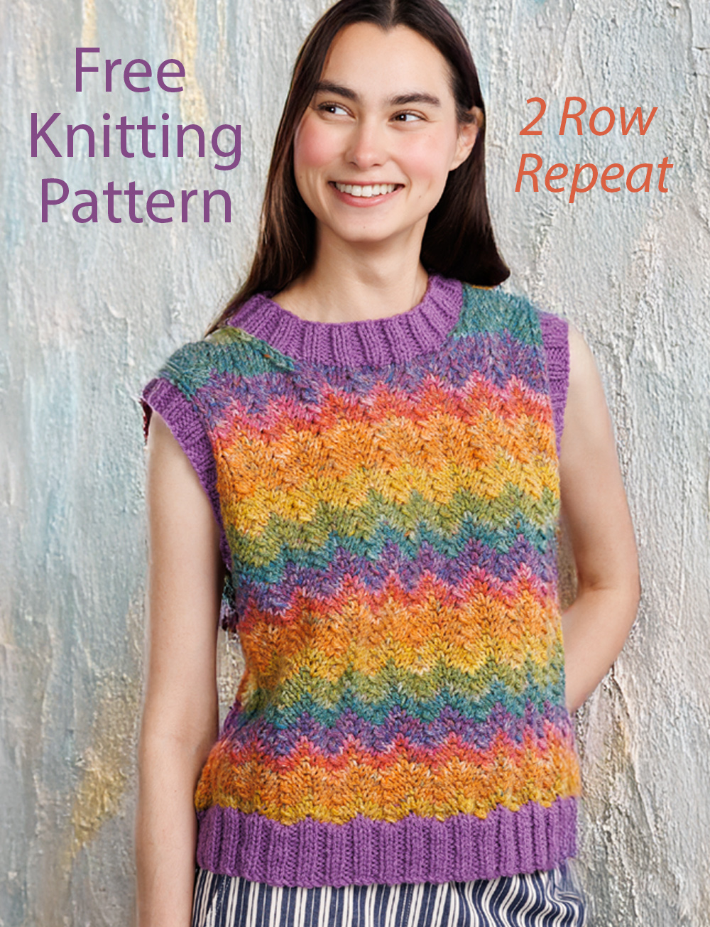 Free Ziggy Vest Knitting Pattern