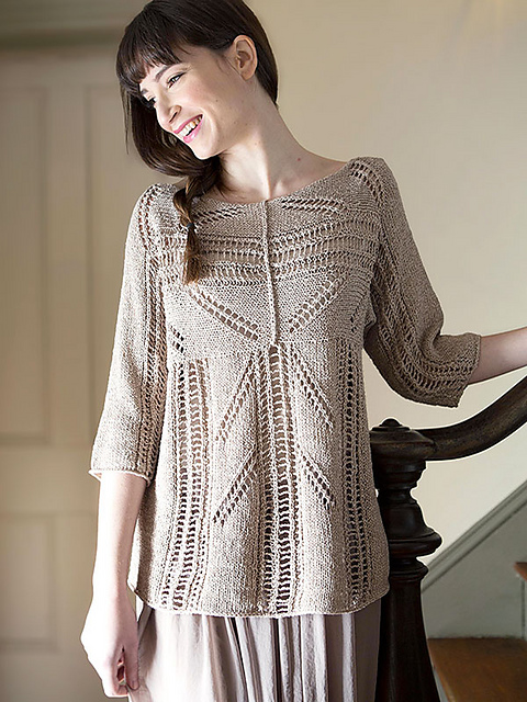 Lace Pullover Knitting Patterns- In the Loop Knitting