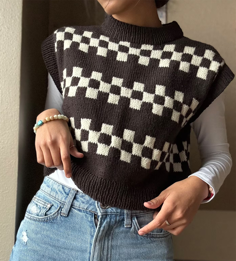 ZugZwang Slipover Knitting Pattern
