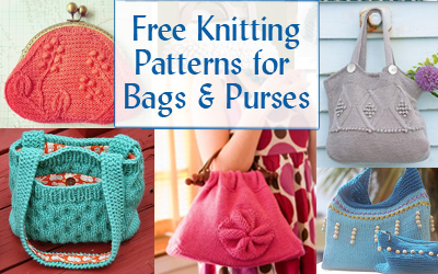 Bag, Purse and Tote Free Knitting Patterns | In the Loop Knitting