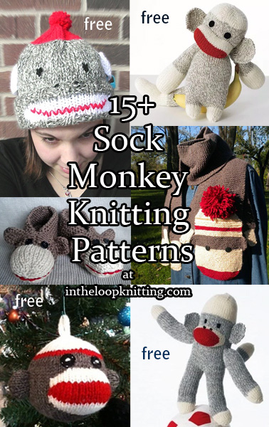 Sock Monkey Knitting Patterns