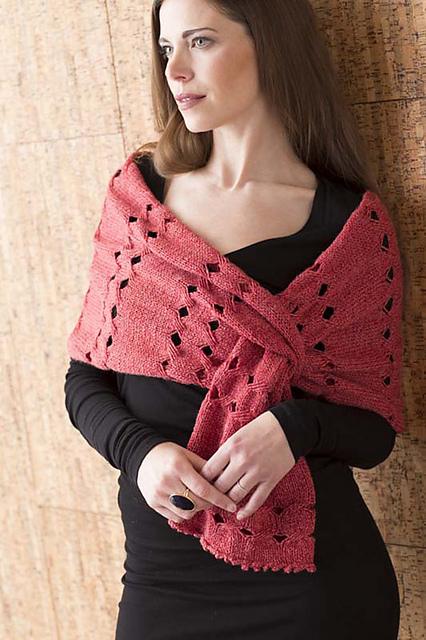 Self-Fastening Scarves and Shawls Knitting Patterns | In the Loop Knitting