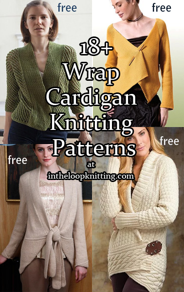 Wrap Cardigan Knitting Patterns