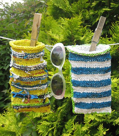 Knitting Patterns Using Recycled Materials | In the Loop Knitting