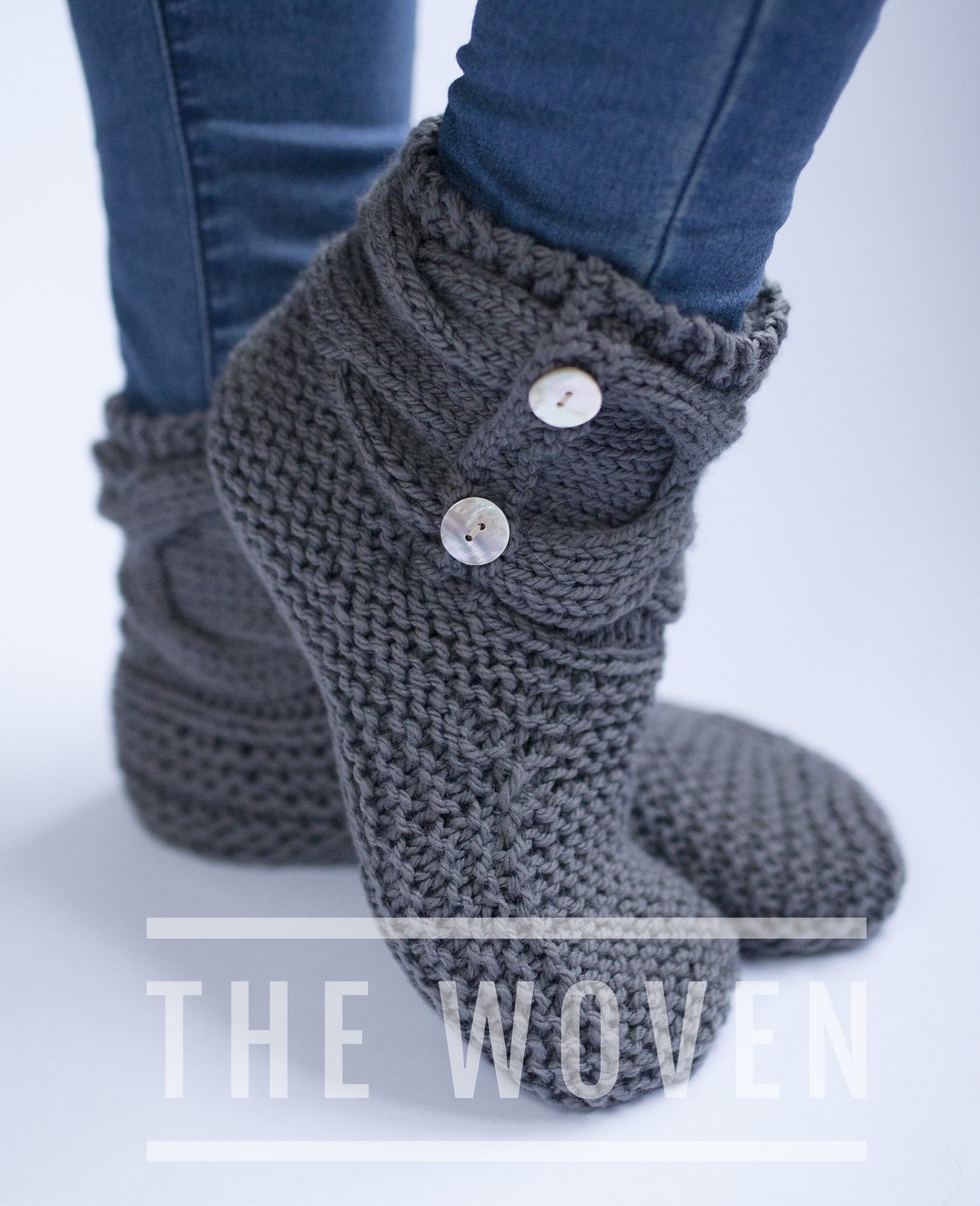Slipper Socks and Boots Knitting Patterns | In the Loop Knitting