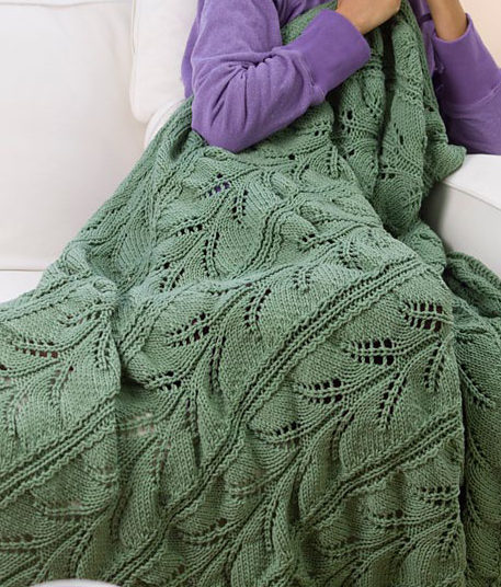 Afghans in Sections Knitting Patterns | In the Loop Knitting