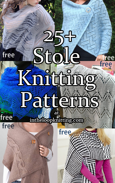 Stole Knitting Patterns | In the Loop Knitting